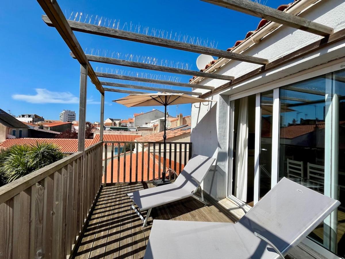 Superbe Duplex - Terrasse Ensoleillee, 300m Les Sables-d'Olonne